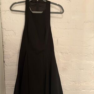 Finders Keepers Chic Black Backless Dress